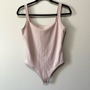 EXPRESS- NEW Soft Pink Bodysuit Size S